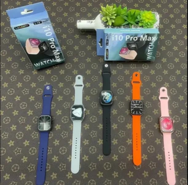 i10 Pro Max Smart Watch Series 9  Bluetooth Calling, HD Display, Fitness & Health Tracker | Best Quality Smart Watch