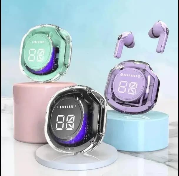 Air39 With Pouch High Quality Sound  Bluetooth 5.3 (colour Random)