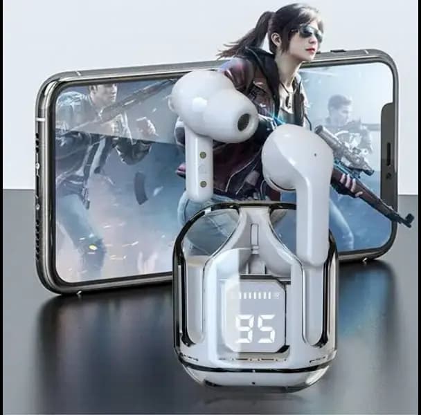 Air31 Wireless Earbuds | Transparent Design Wireless Air 31 Earbuds With Crystal Clear Sound